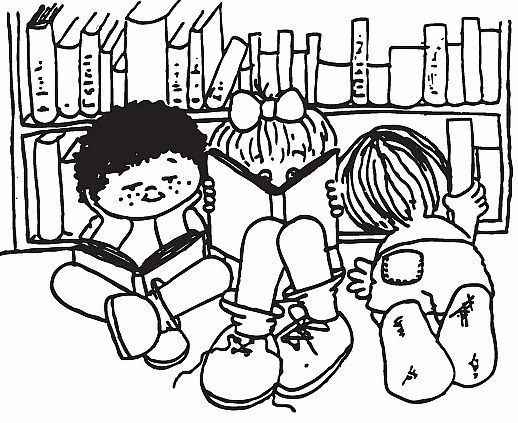 Biblioteka kolorowanki